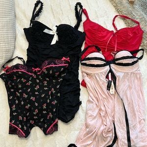 4x Victoria Secret Lingerie Tops (34B)